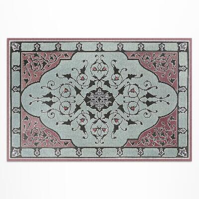 Vinylový koberec Podzimní listy retro boho rostlinný motiv