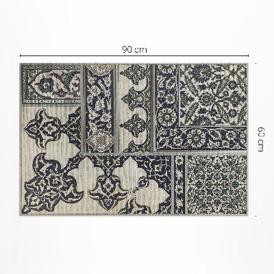 Vinylový koberec Abstraktní boho skvrnité pastelové tvary Abstraktní boho pastelové tvary