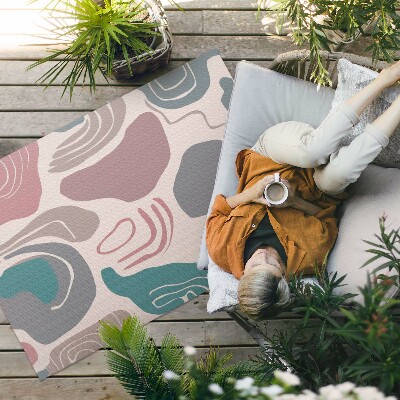 Vinylový koberec Starý vintage dekorativní ornament