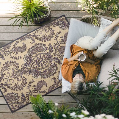 Vinylový koberec Geometrické linie na světlém glamour mramoru