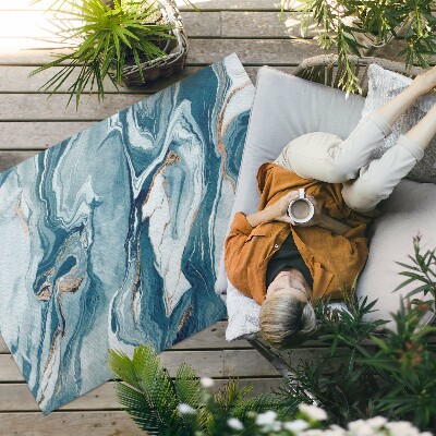 Vinylový koberec Abstraktní malované pruhy třené boho