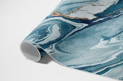 Vinylový koberec Abstraktní malované pruhy třené boho