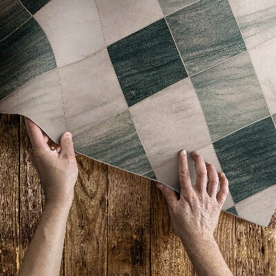 Vinylový koberec Lineární abstrakce geometrický Bauhaus geometrický
