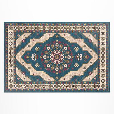 Vinylový koberec Geometrická abstrakce ve vintage stylu