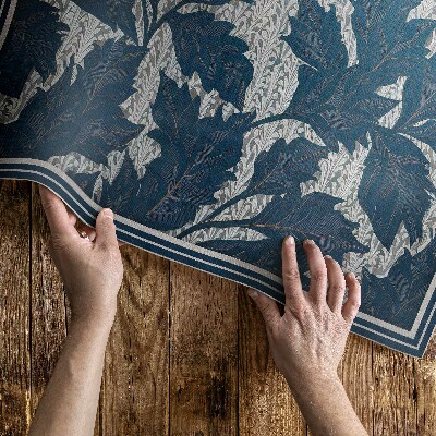 Vinylový koberec Pravidelný rostlinný ornament ve vintage stylu