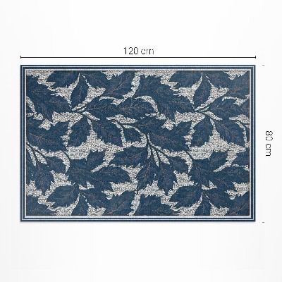 Vinylový koberec Pravidelný rostlinný ornament ve vintage stylu