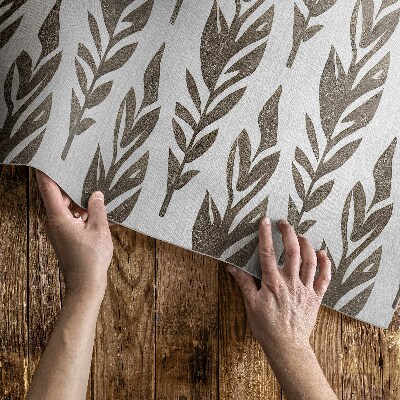 Vinylový koberec Vintage ornament květinové aranžmá