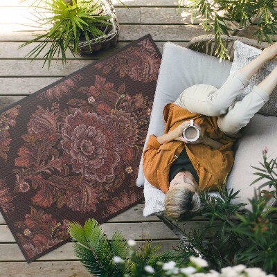 Vinylový koberec Kamenná mozaika z kosočtvercových dekorativních dlaždic