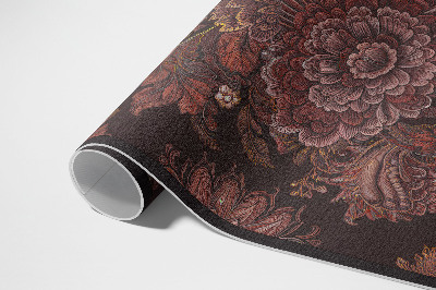 Vinylový koberec Kamenná mozaika z kosočtvercových dekorativních dlaždic