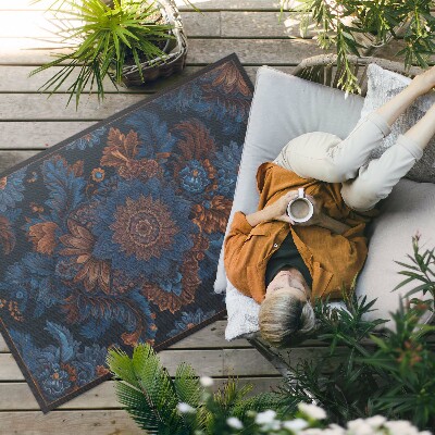 Vinylový koberec Tropická flóra džungle