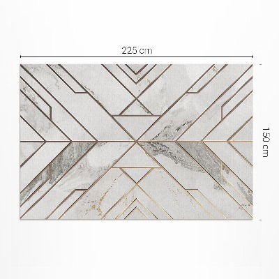 Vinylový koberec Abstraktní skvrny v boho barvách