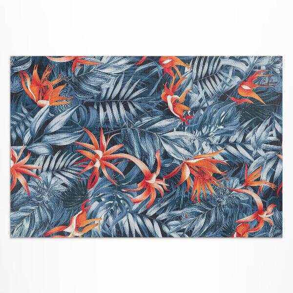 Vinylový koberec Okouzlující kontrast tmavého popraskaného mramoru