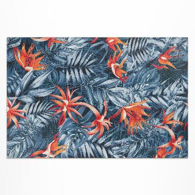 Vinylový koberec Okouzlující kontrast tmavého popraskaného mramoru