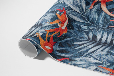 Vinylový koberec Okouzlující kontrast tmavého popraskaného mramoru