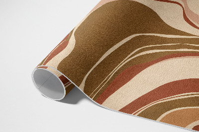 Vinylový koberec Indická stuha v boho stylu vintage