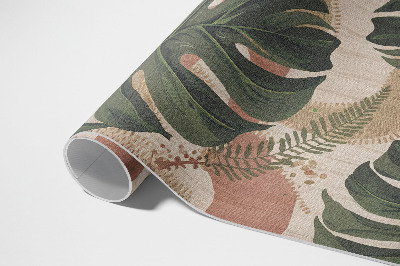 Vinylový koberec Indiánské peří v boho stylu