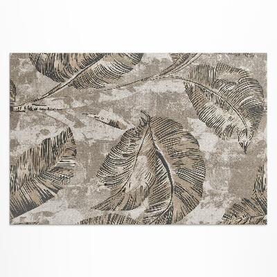 Vinylový koberec Květiny a okrasné rostliny s vintage vzorem