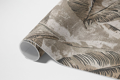 Vinylový koberec Květiny a okrasné rostliny s vintage vzorem