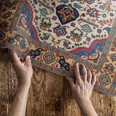 Vinylový koberec Abstraktní nepravidelné boho abstraktní skvrny
