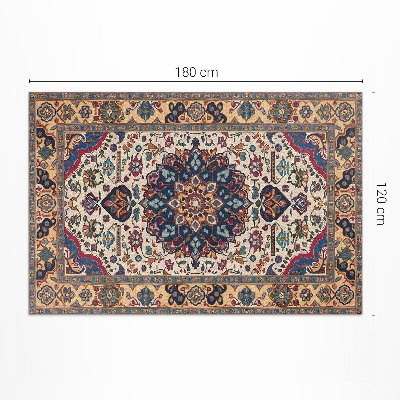 Vinylový koberec Abstraktní nepravidelné boho abstraktní skvrny