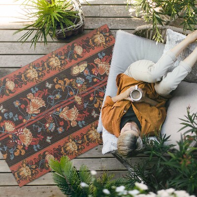 Vinylový koberec Staré mozaikové dlaždice s vintage vzorem