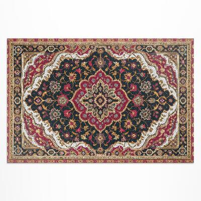 Vinylový koberec Boho pastelové linie a skvrny