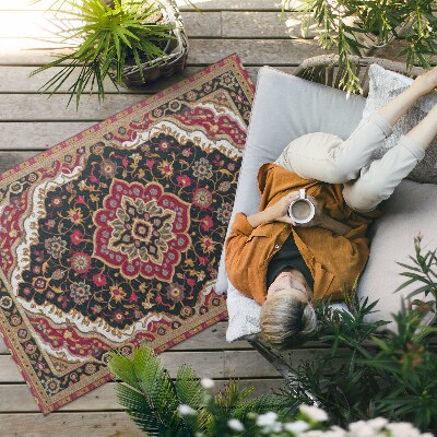 Vinylový koberec Boho pastelové linie a skvrny
