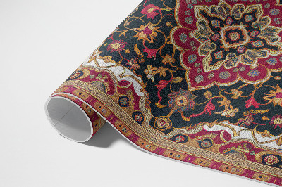 Vinylový koberec Boho pastelové linie a skvrny