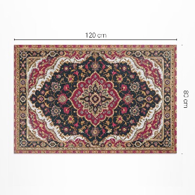 Vinylový koberec Boho pastelové linie a skvrny