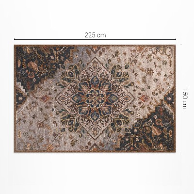Vinylový koberec Indický vzor boho dekorativní stopy