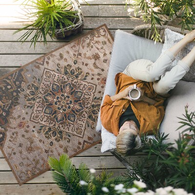 Vinylový koberec Indický vzor boho dekorativní stopy