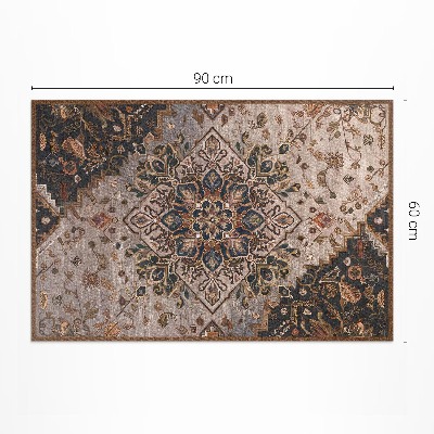 Vinylový koberec Indický vzor boho dekorativní stopy
