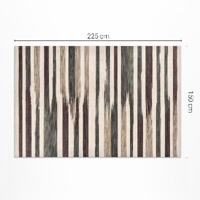 Vinylový koberec Boho Monstera listy látkové pozadí