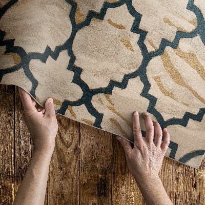 Vinylový koberec Barevný patchworkový vzor v perském stylu