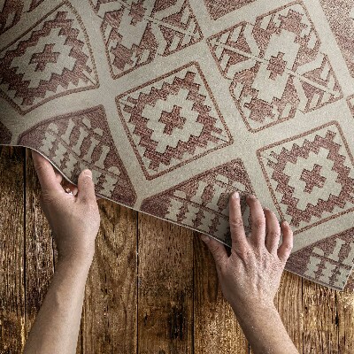 Vinylový koberec Elegantní vzory v antickém stylu