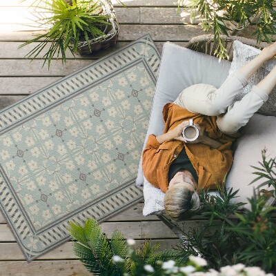 Vinylový koberec Boho geometrické