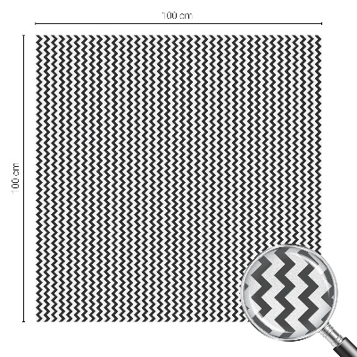 Samolepicí fólie na okna vitráž Cikcakový vzor