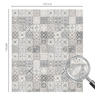 Samolepicí protisluneční fólie na okna Dlaždicové vzory