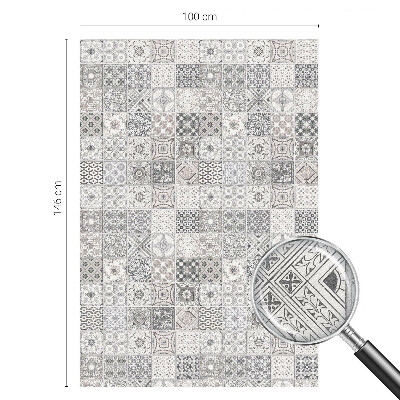 Samolepicí protisluneční fólie na okna Dlaždicové vzory