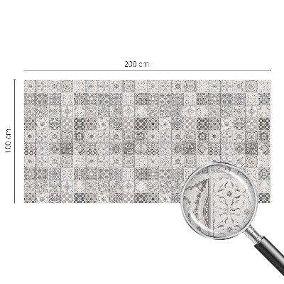 Samolepicí protisluneční fólie na okna Dlaždicové vzory