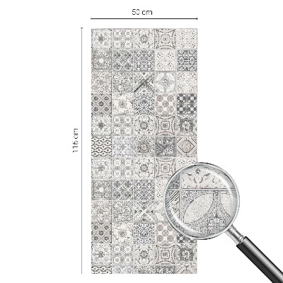 Samolepicí protisluneční fólie na okna Dlaždicové vzory