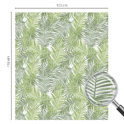 Zatmavovací fólie na okna Rostlinné vzory