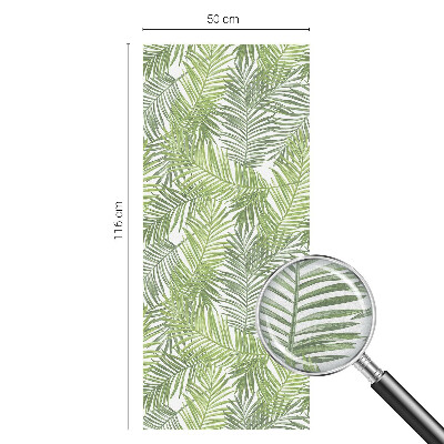 Zatmavovací fólie na okna Rostlinné vzory