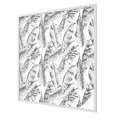 Samolepicí fólie na okna vitráž Tropické listy