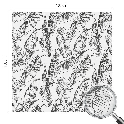 Samolepicí fólie na okna vitráž Tropické listy