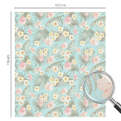 Zatmavovací fólie na okna Tropický vzor