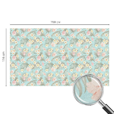 Zatmavovací fólie na okna Tropický vzor