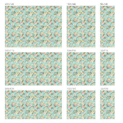 Zatmavovací fólie na okna Tropický vzor