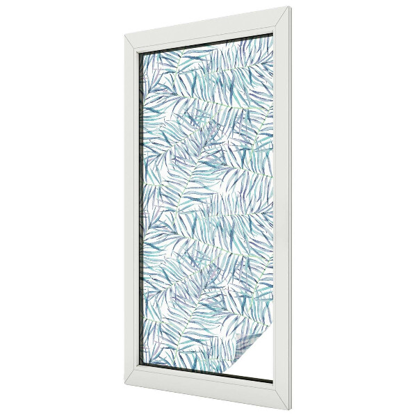 Samolepicí protisluneční fólie na okna Botanický vzor