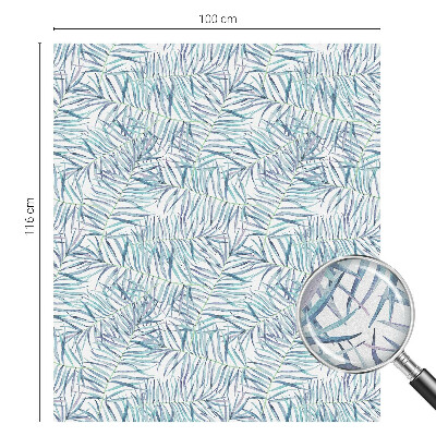 Samolepicí protisluneční fólie na okna Botanický vzor